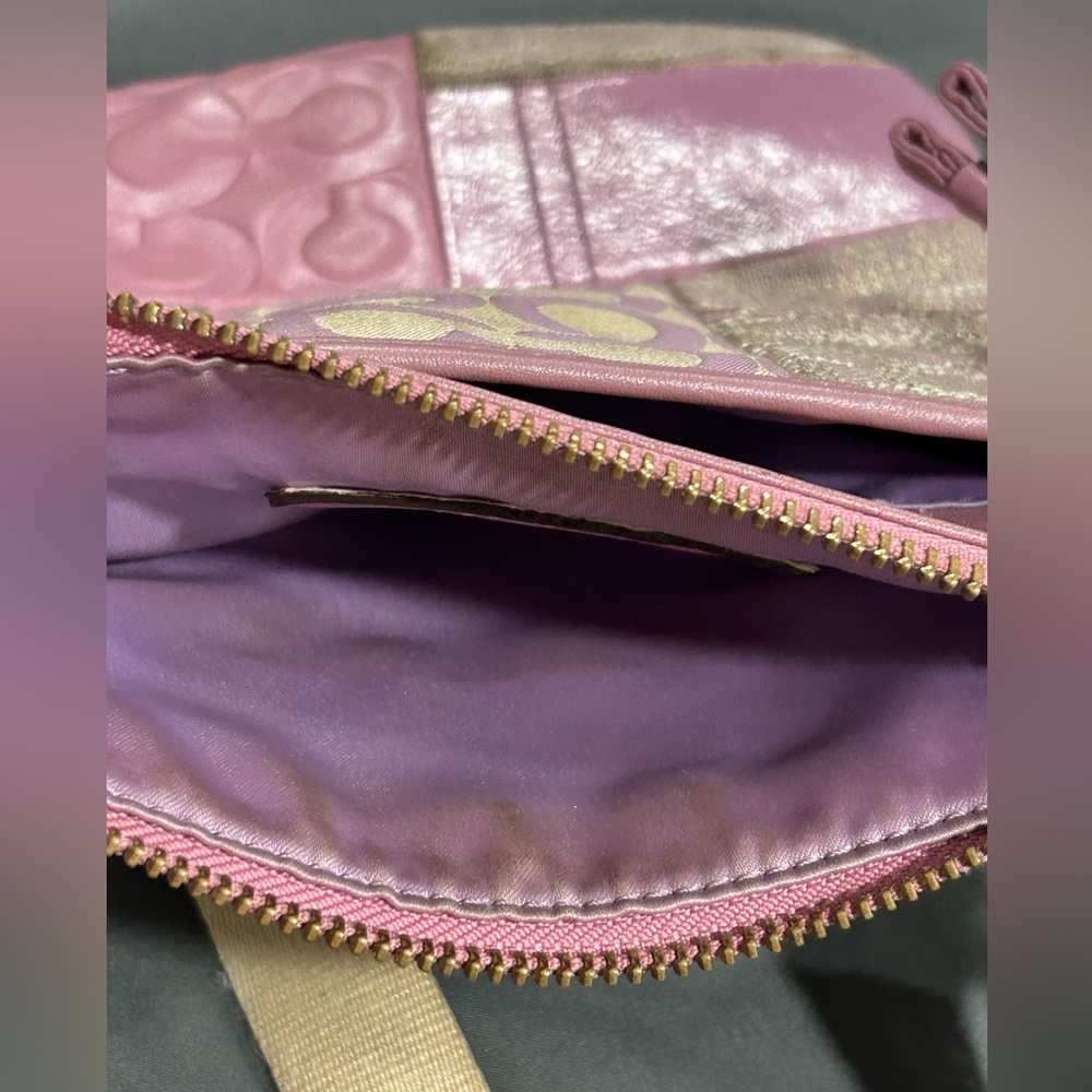 Coach Ali patchwork crossbody purse - Picture 6 of 9